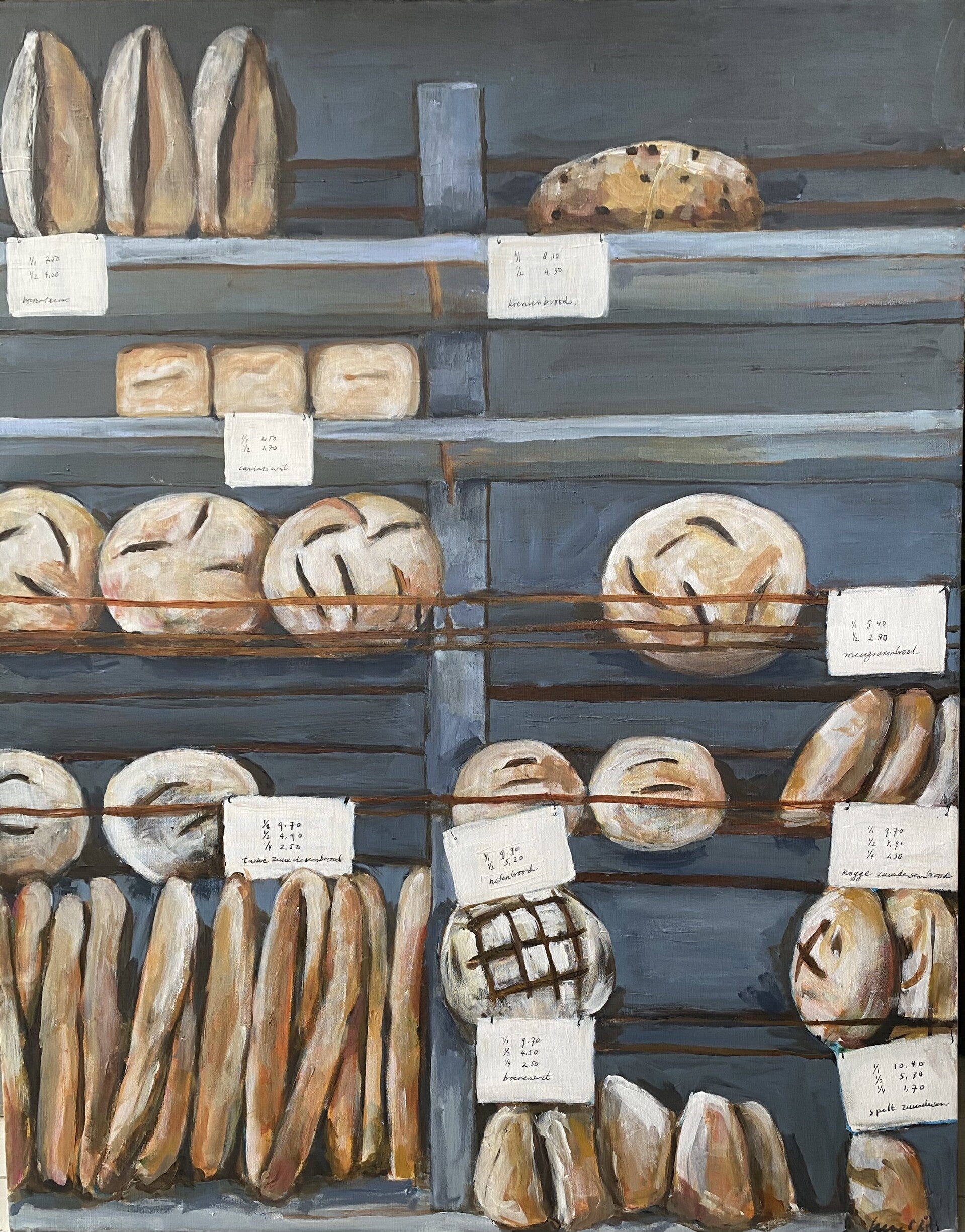 Eten en drinken muurkunst