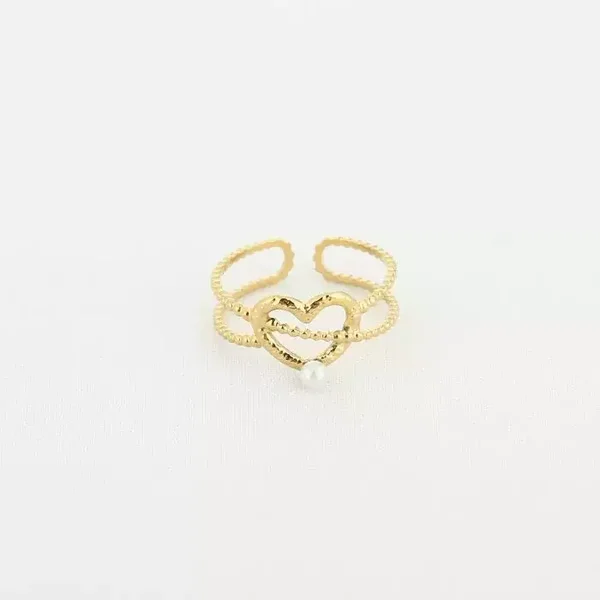 Ring infinity love goud