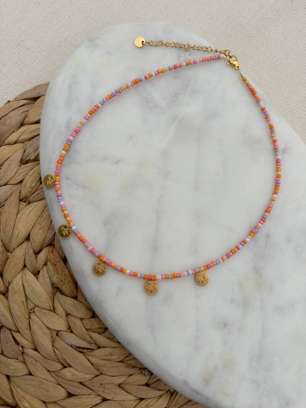 Ketting colorful coins
