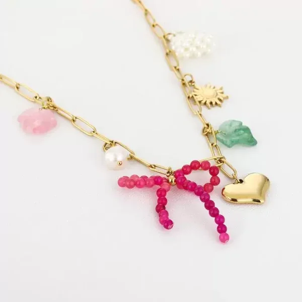 BedelKetting Anne-Fleur ★ goud