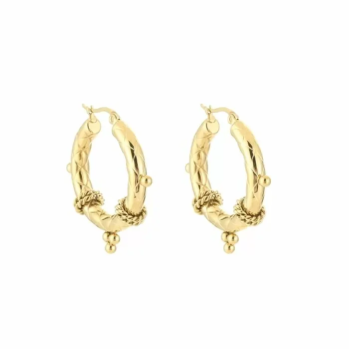 Oorbellen lizzy ★ goud