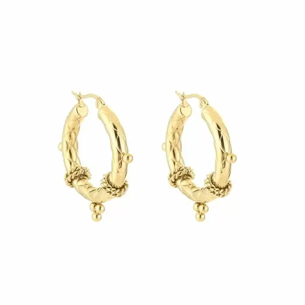 Oorbellen lizzy ★ goud