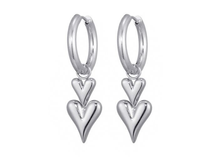 Oorbellen Pleun - zilver