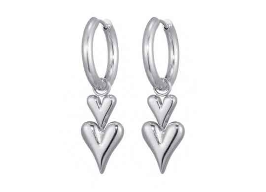 Oorbellen Pleun - zilver