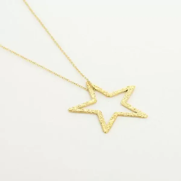 Ketting star ★ goud