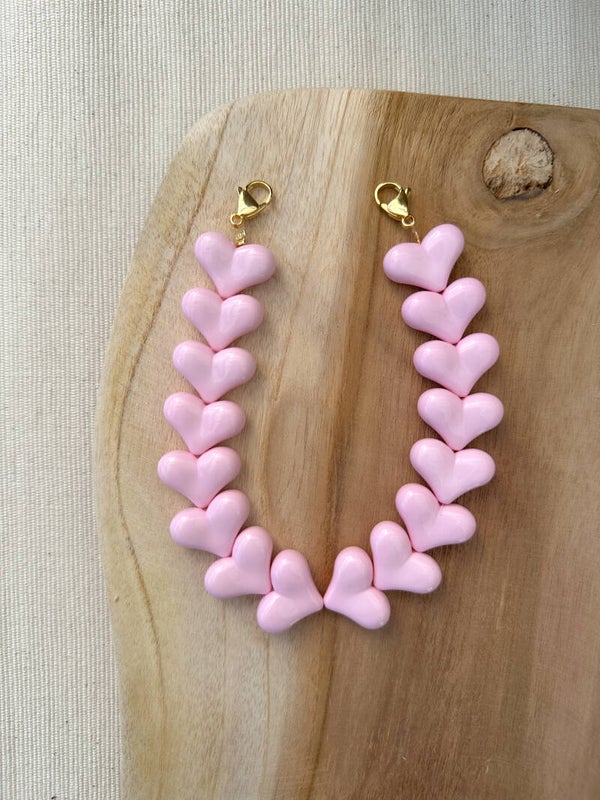 Telefoonkoord ★ lichtroze