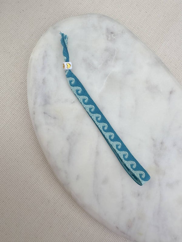 Lintbandje sea blauw