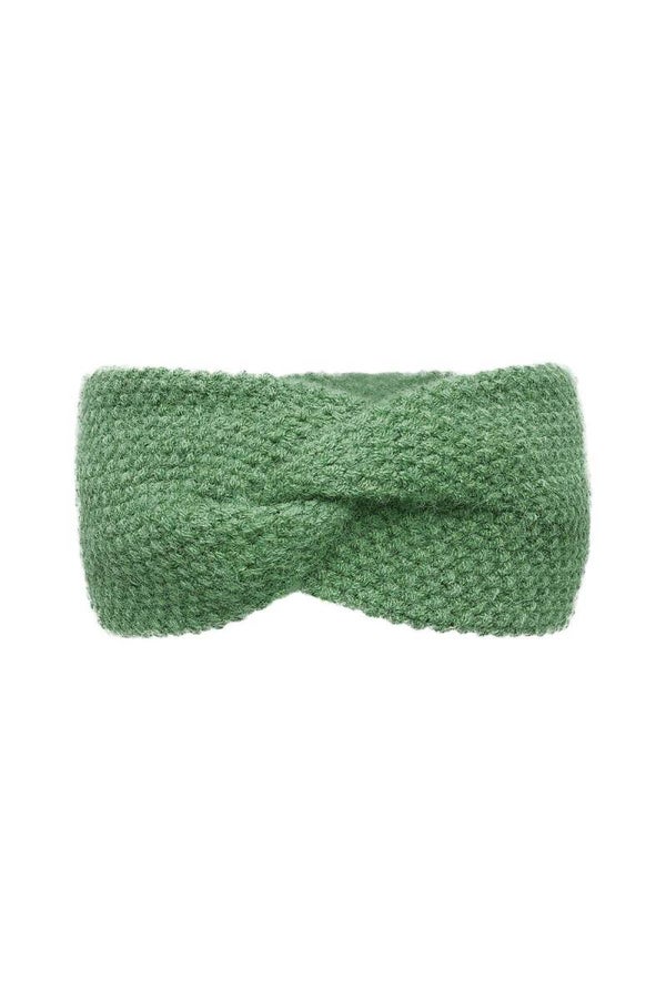 Winterhoofdband groen