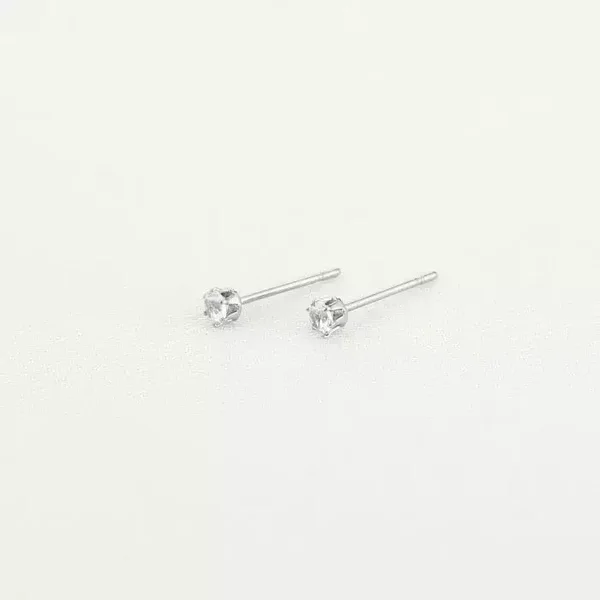 Oorknopjes shine zilver