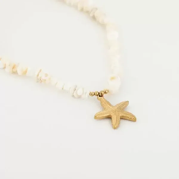 Ketting zeester ★ pearl