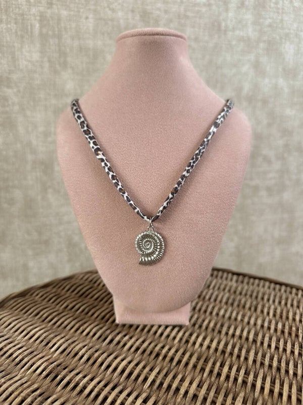 Ketting schelp ★ zilver