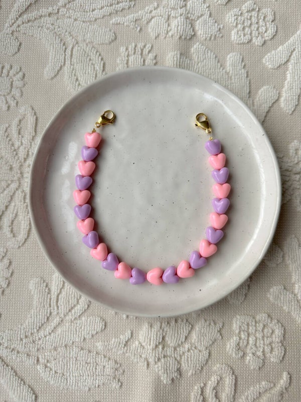 Telefoon koord ★ roze/paars