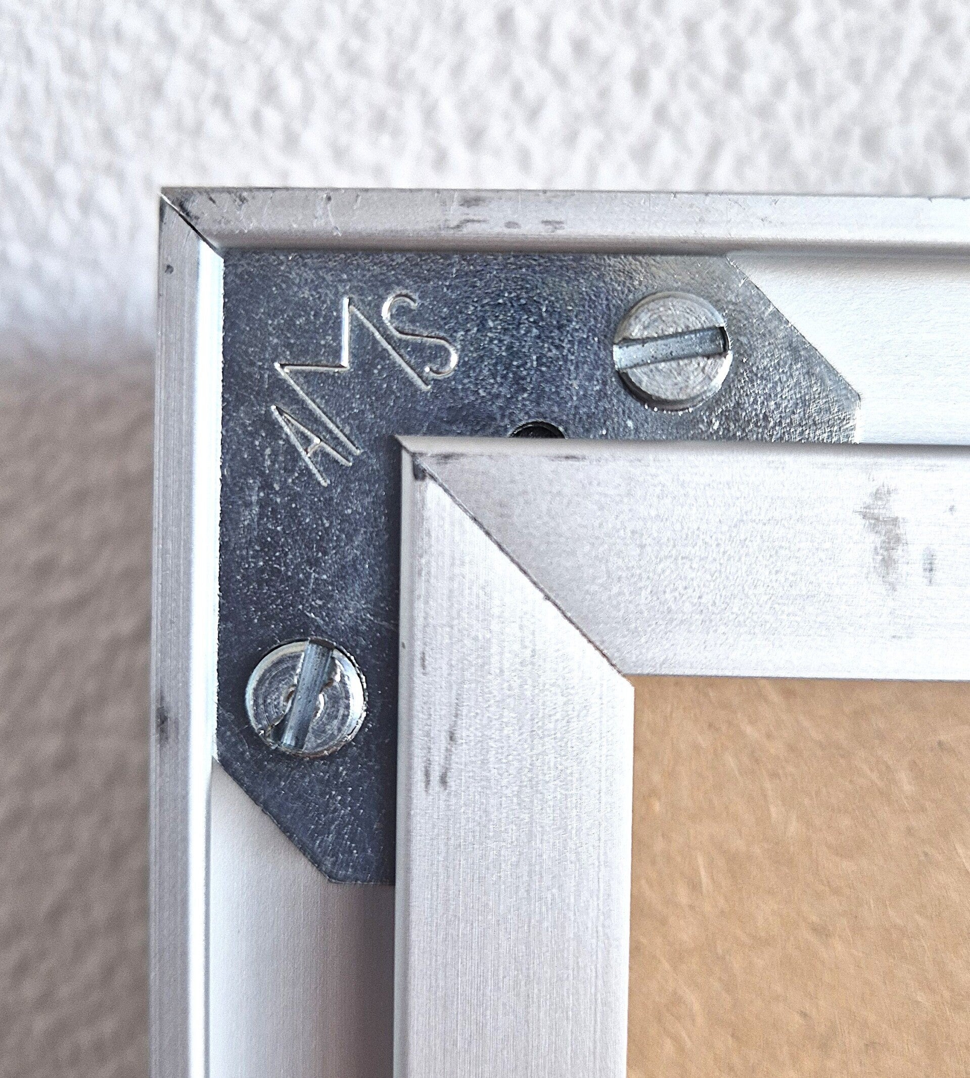 AMS frame, silver vintage frame