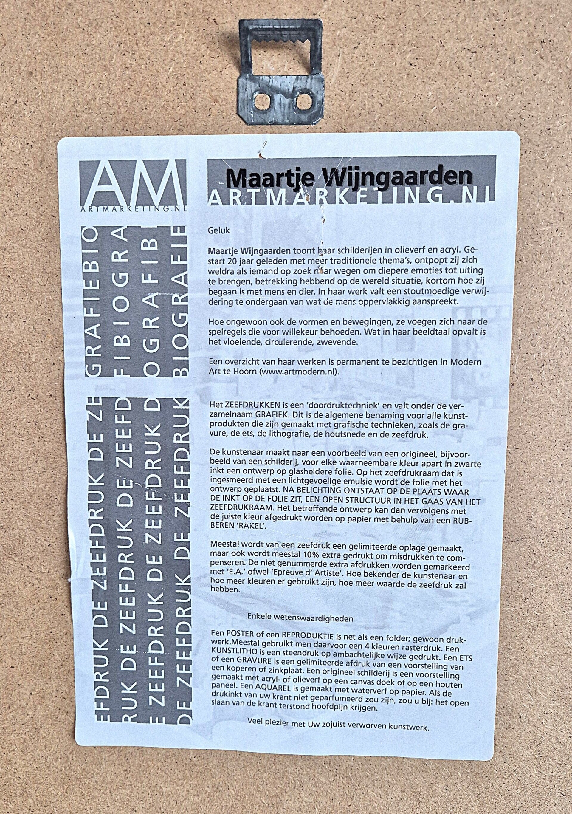 Certificates of Authenticity Art