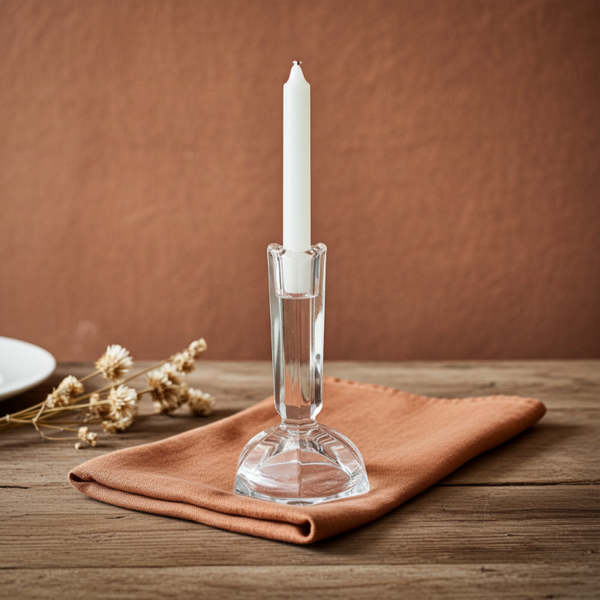 Nachtmann Marc Aurel Candle Holder – Elegant 24% Lead Crystal Design