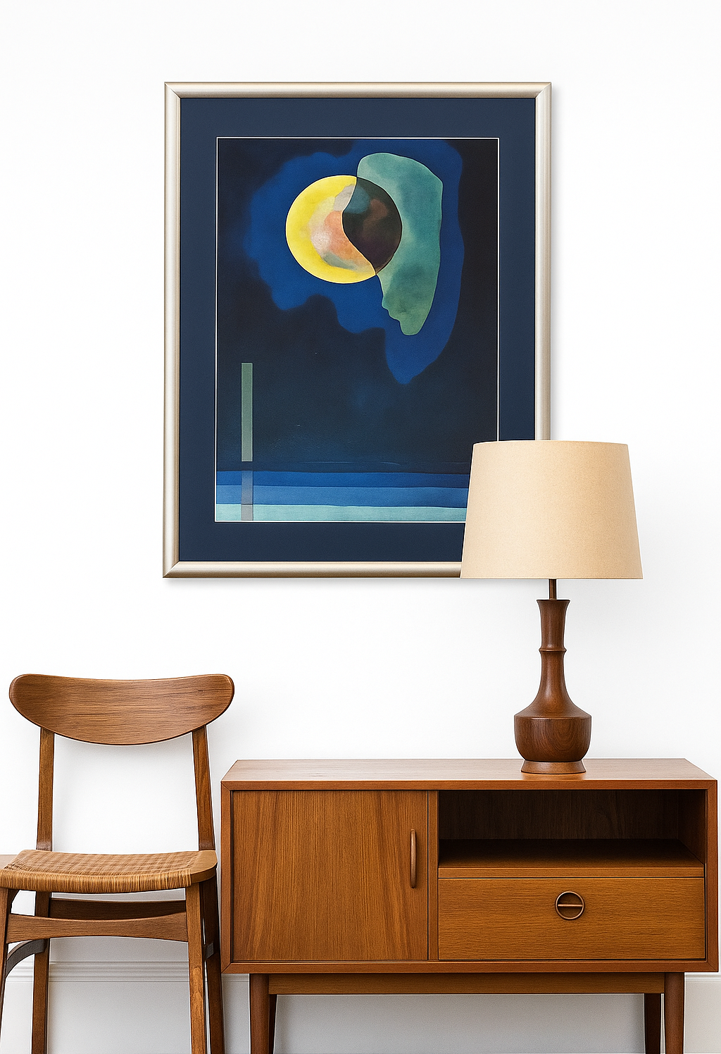 vintage artwork collection in Dutch interior affordable original art online Netherlands