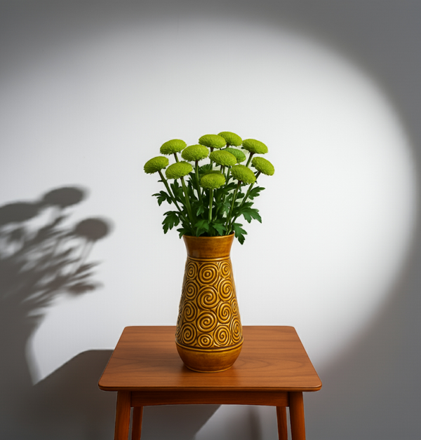 Vintage West German Alfred Klein Vase – Mid-Century Modern Ceramic Art Pottery