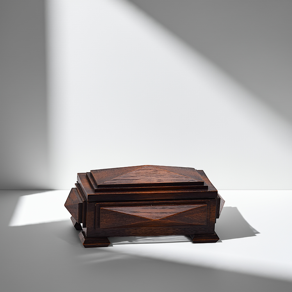 Antique / Vintage Wooden Box – Rustic Storage or Decorative Keepsake Chest