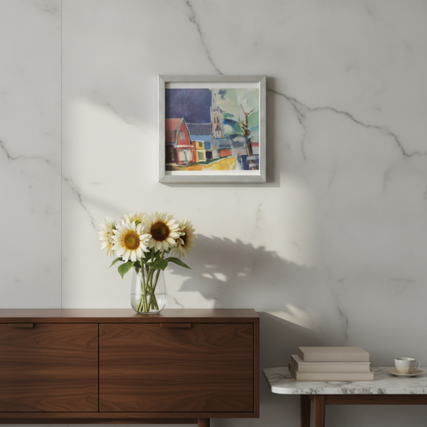 Rem de Boer "Obdam" (2003) – Framed Art Print in Aluminum Frame | Dutch Contemporary Art | TheyUnique