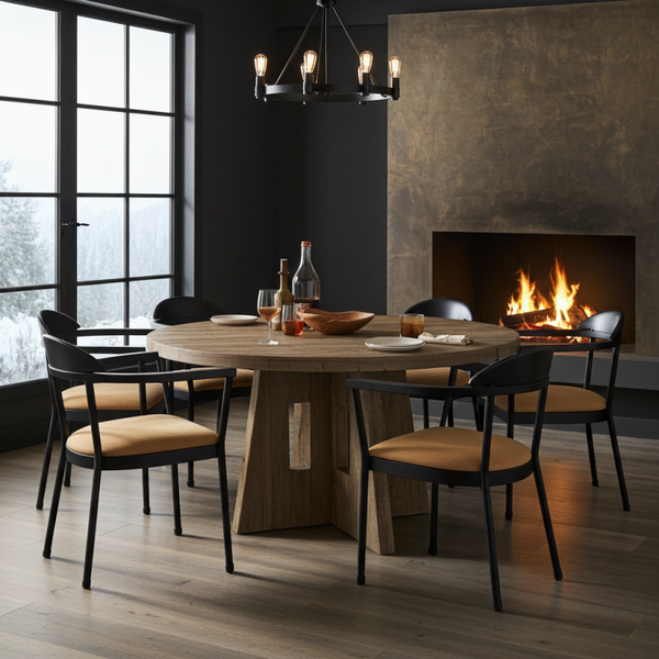 90's IKEA Kaaro Armchairs – Set of 5 Vintage Chairs with Yellow Cushions | Scandinavian Design