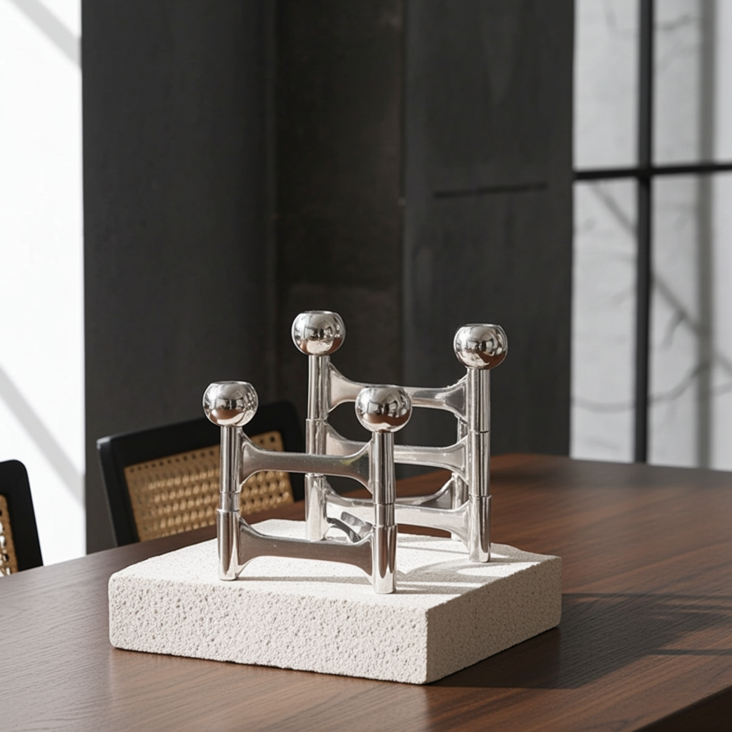 Pols Potten Folding Candelabra – Dutch Design Statement Piece for 6 candles | TheyUnique