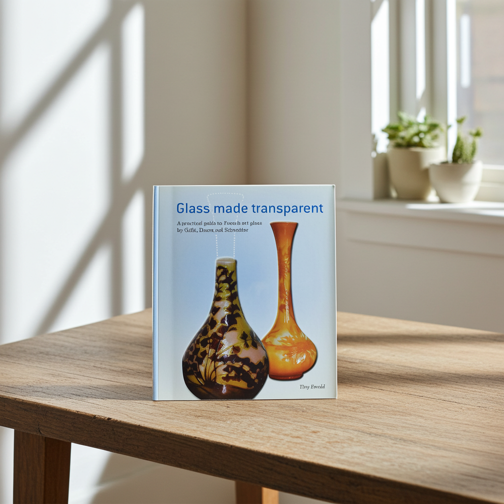 “Glass Made Transparent” – French Art Glass Design Book on Gallé, Daum & Schneider | English Edition