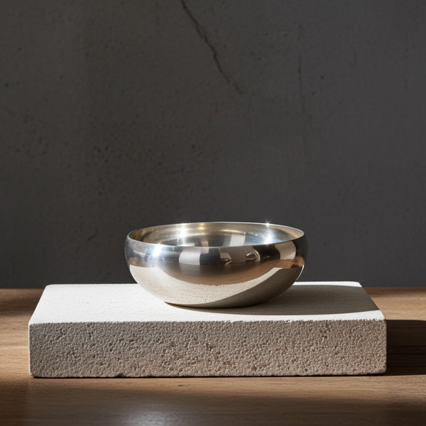 Mid-Century Modern Stainless Steel Bowls by AMC