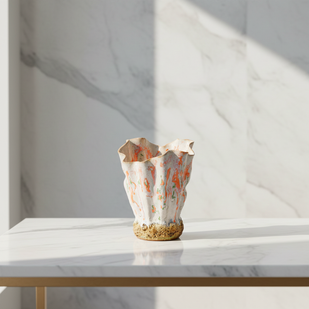 Unique Vintage Pottery Vase – Des Pots | Authentic Mid-Century Charm
