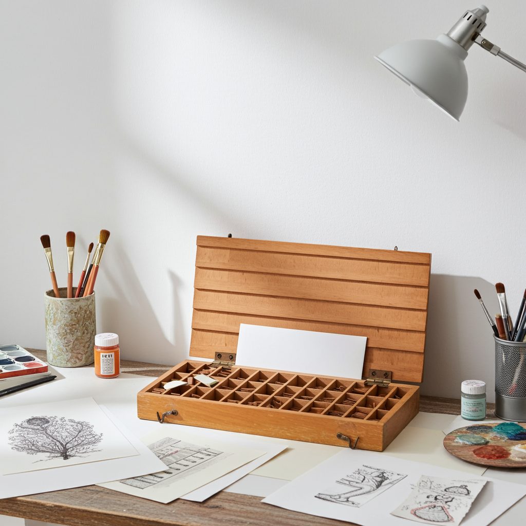 Vintage Malberg's Letter Box – 1950s Elegance