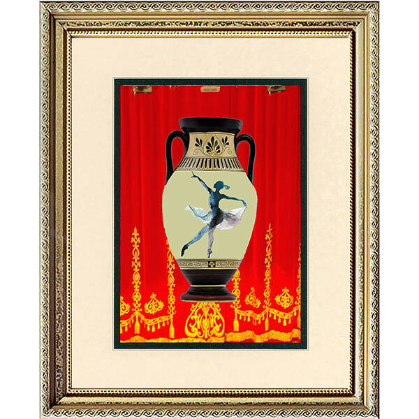 Swan Lake Vase Print II