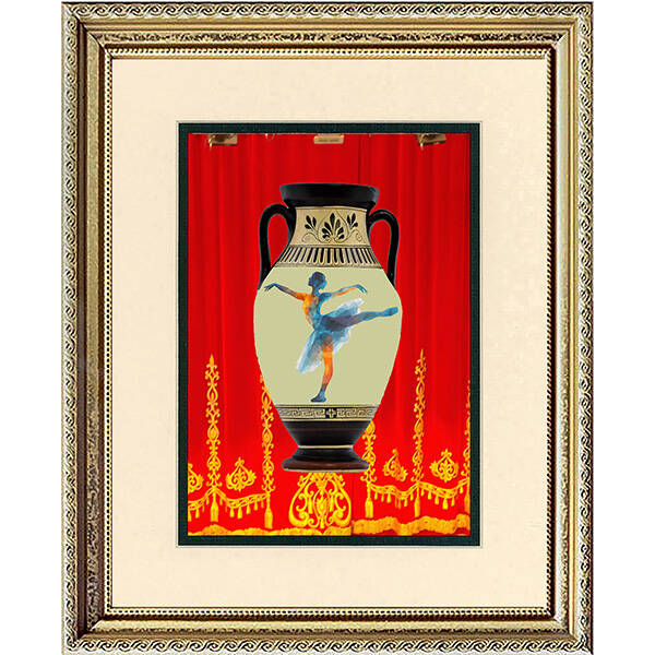 Swan Lake Vase Print III