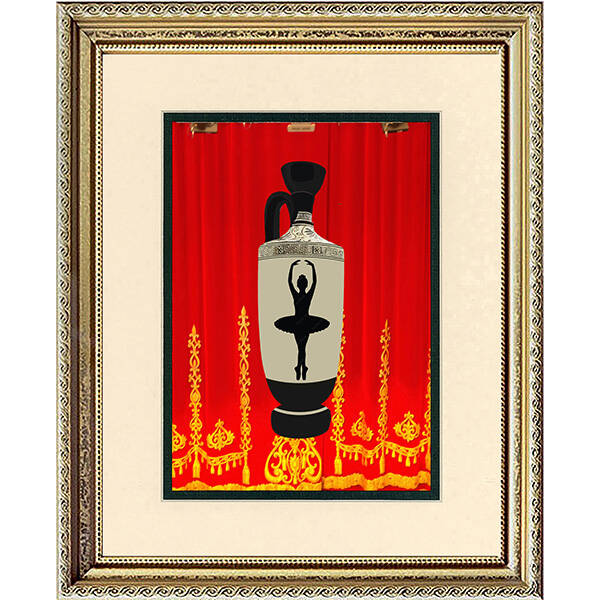 Swan Lake Vase Print V