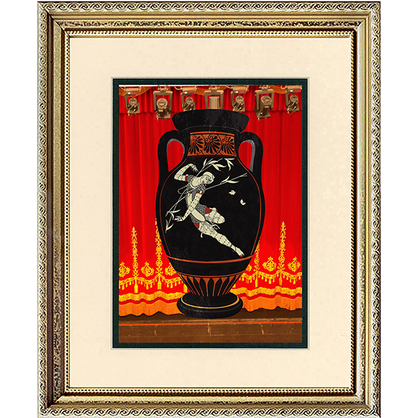 Vaskav Nijinsky Vase Print I