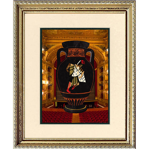 Theater-Trachent Vase Print I