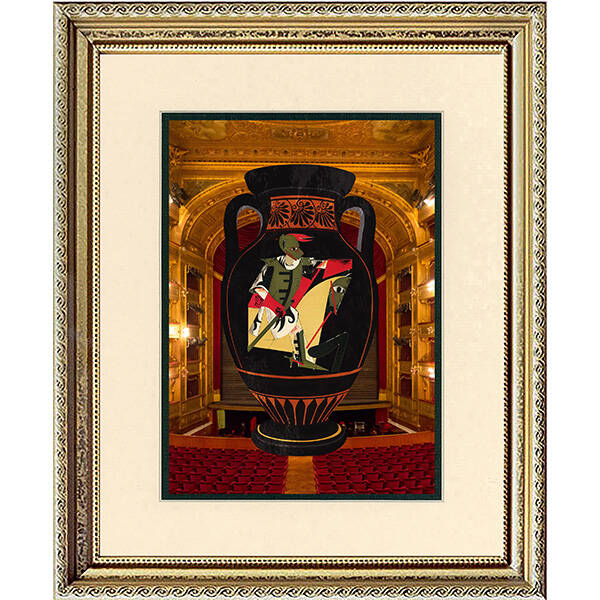 Theater-Trachent Vase Print II