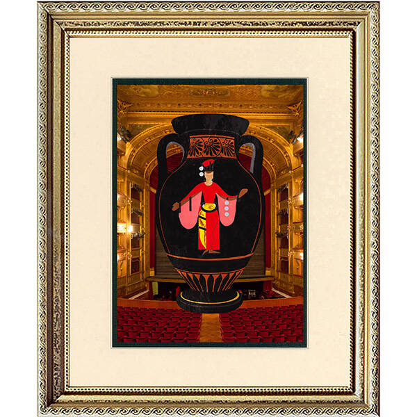 Theater-Trachent Vase Print III