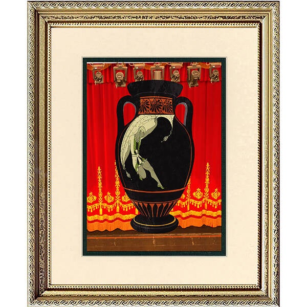 Vaskav Nijinsky Vase Print III
