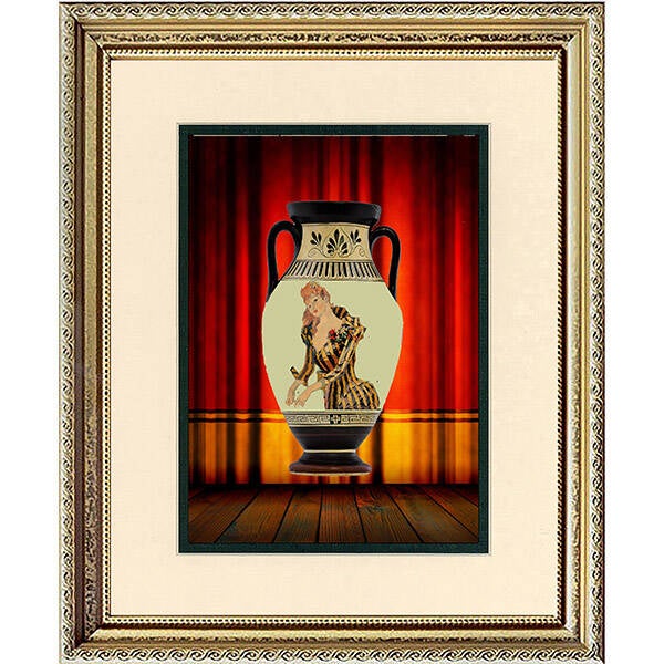 Jules Cheret Vase Print III
