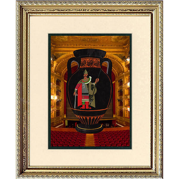 Theater-Trachent Vase Print IV