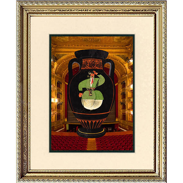 Theater-Trachent Vase Print V