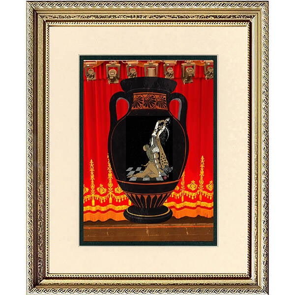 Vaskav Nijinsky Vase Print VI