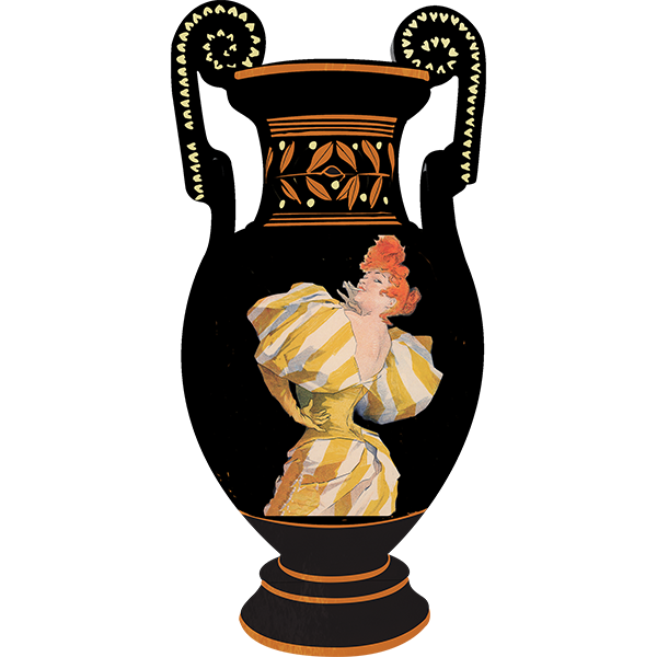 Jules Cheret Vase I