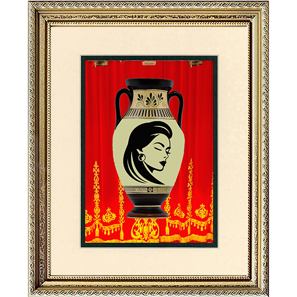 Carmen Vase Print I