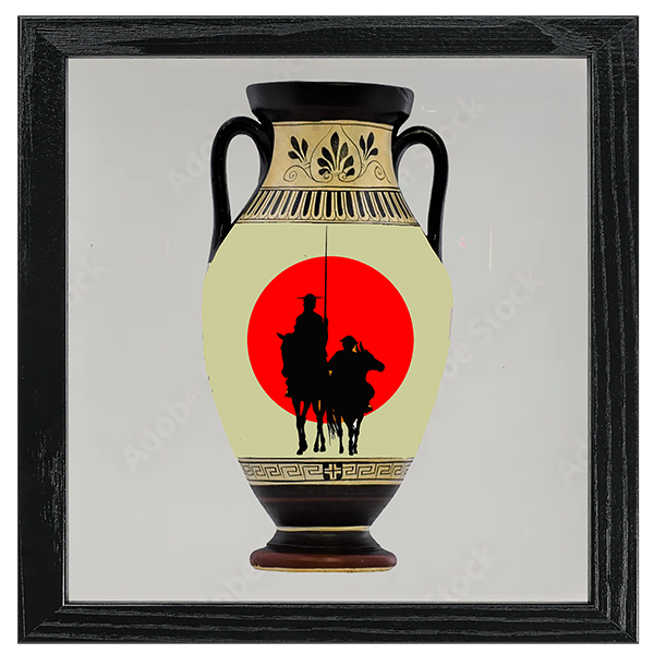 Don Quixote Art Tile I