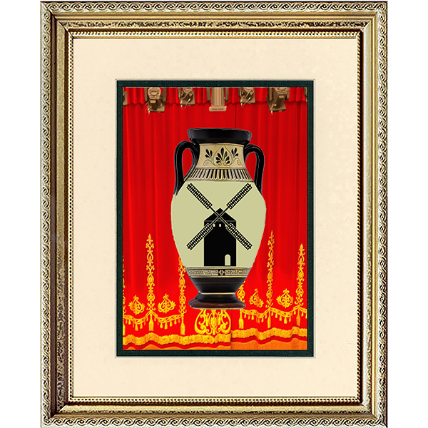 Don Quixote Vase Print II