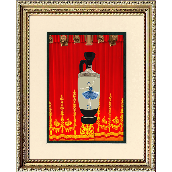 Giselle Vase Print I