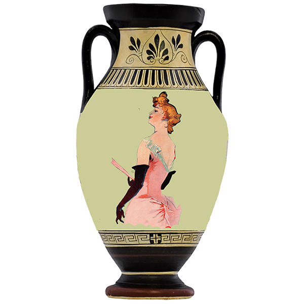 Jules Cheret Vase II