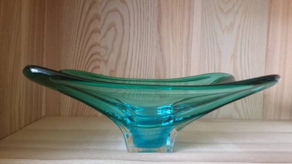 Glazen schaal vintage Fratelli Toso Chambord