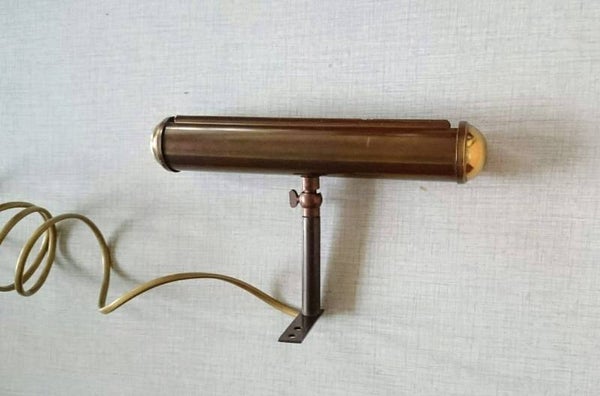 Schilderijlampje van Massive, vintage 