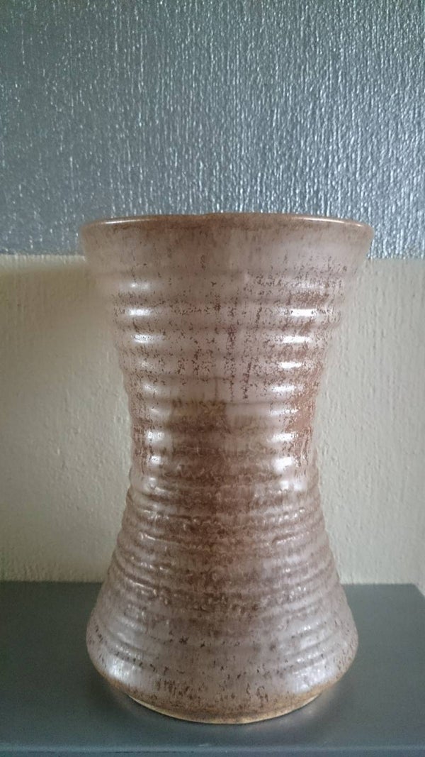 Vetter pottery West Germany vase fat lava